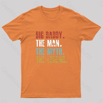 Big Daddy Geek T-Shirt Orange / S