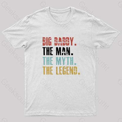 Big Daddy Geek T-Shirt White / S