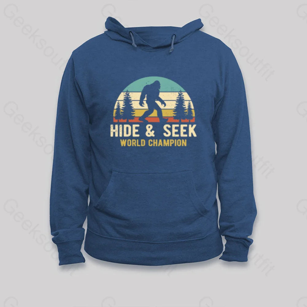 Bigfoot - Hide And Seek World Champion Hoodie Dark Blue / S