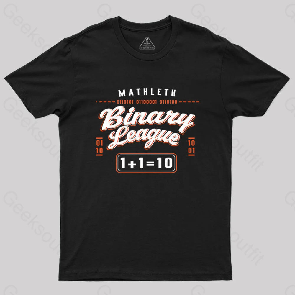 Binary League T-Shirt Black / S Yc