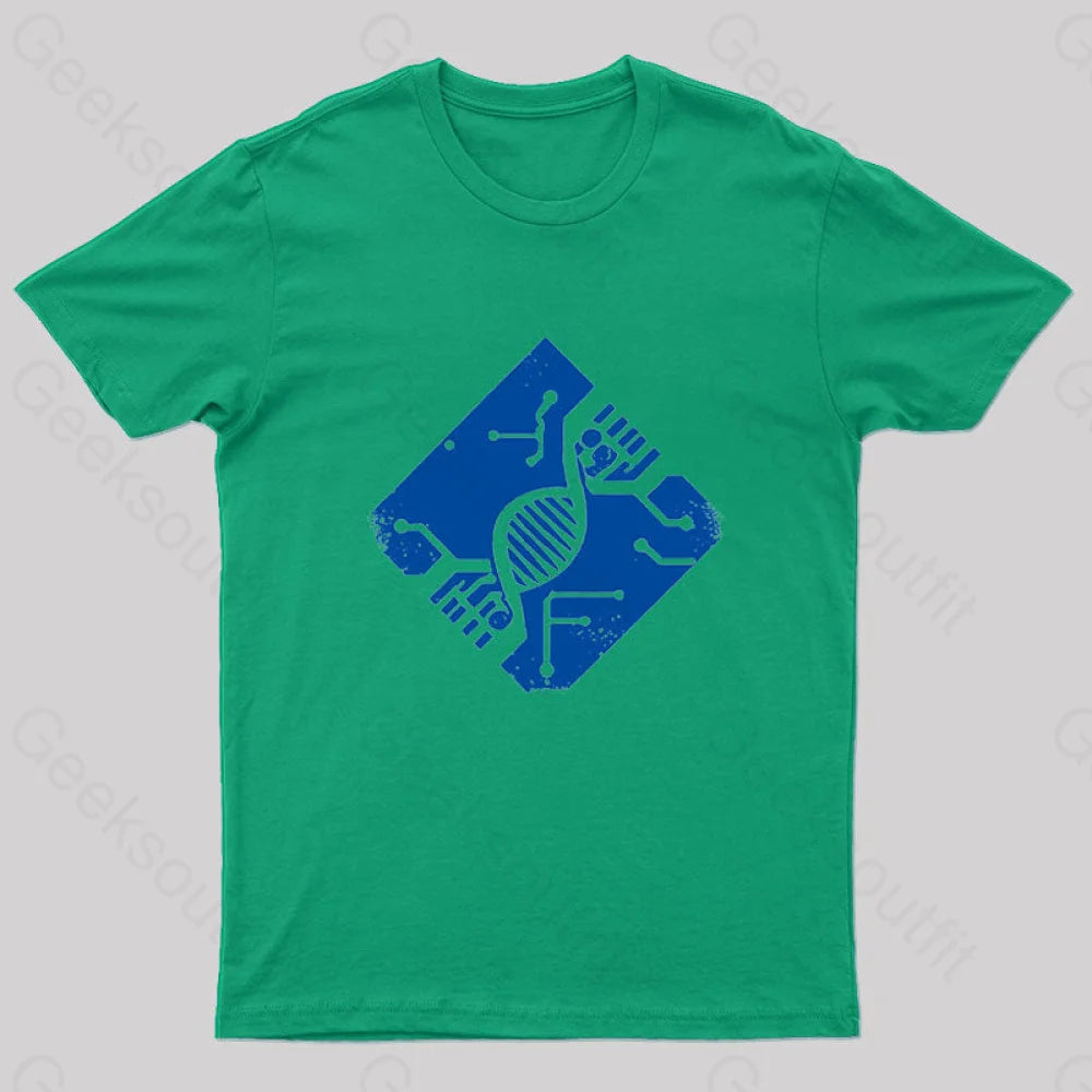 Biochip Nerd T-Shirt Green / S