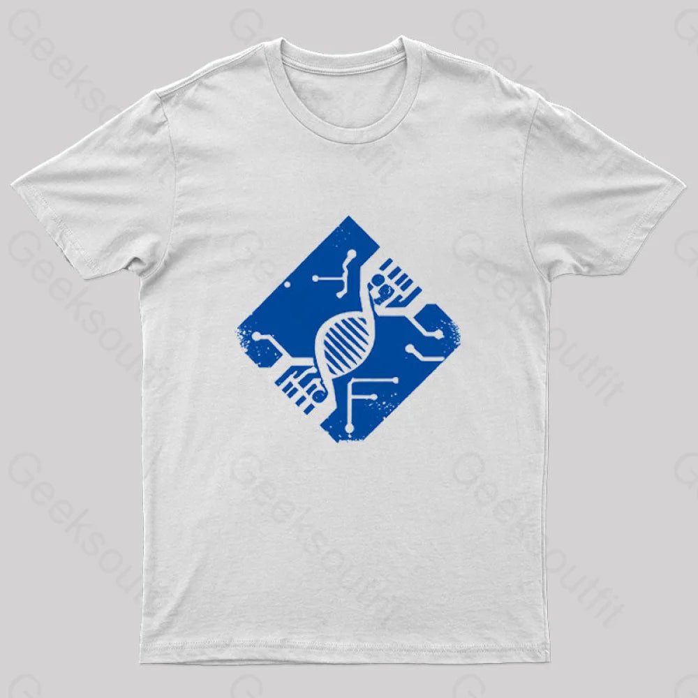 Biochip Nerd T-Shirt White / S