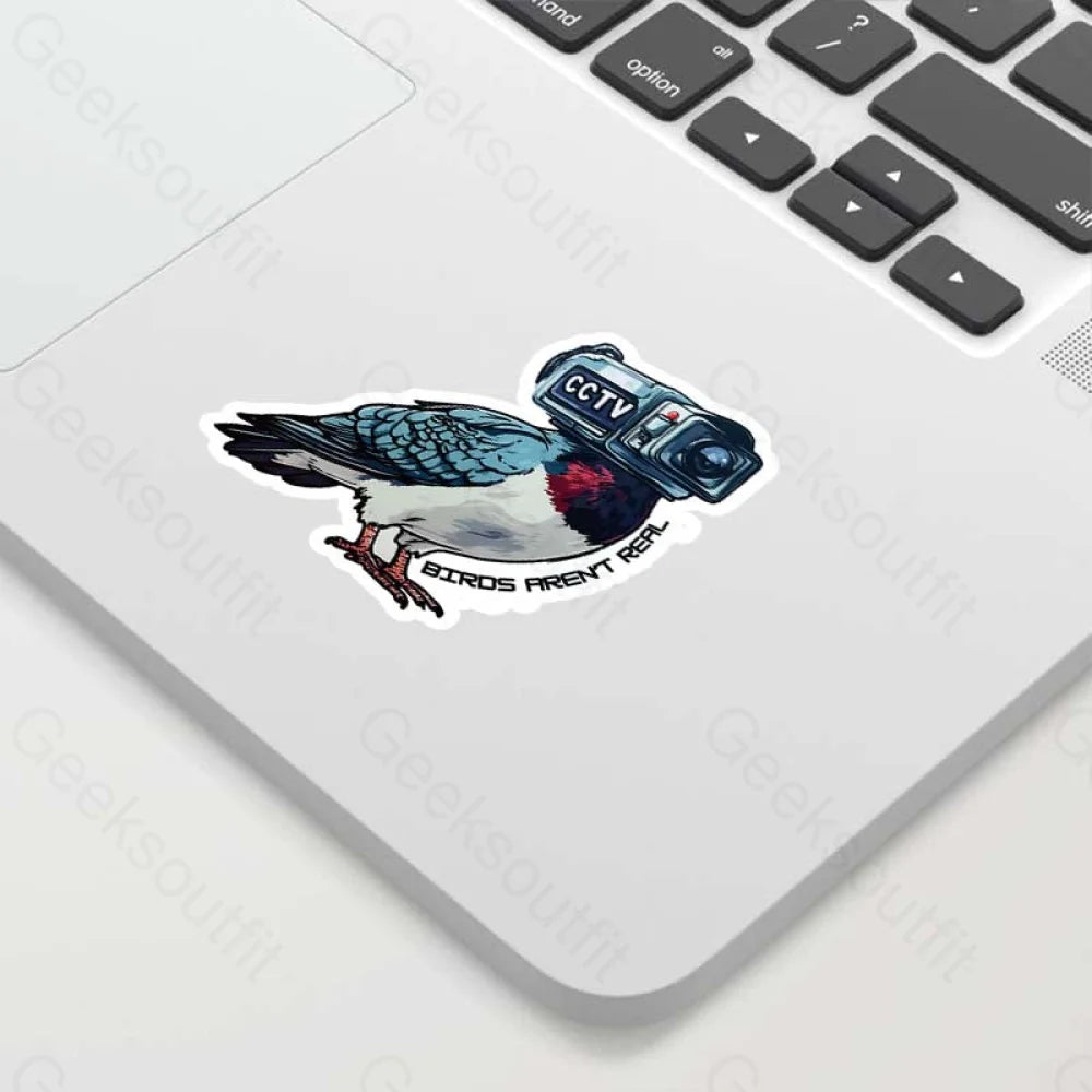 Birds Aren’t Real Conspiracy Theory Geek Sticker