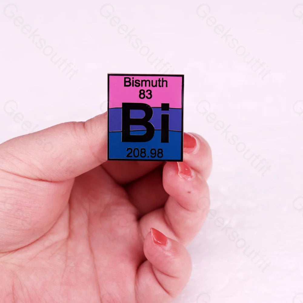 Bismuth Elemental Science Pins