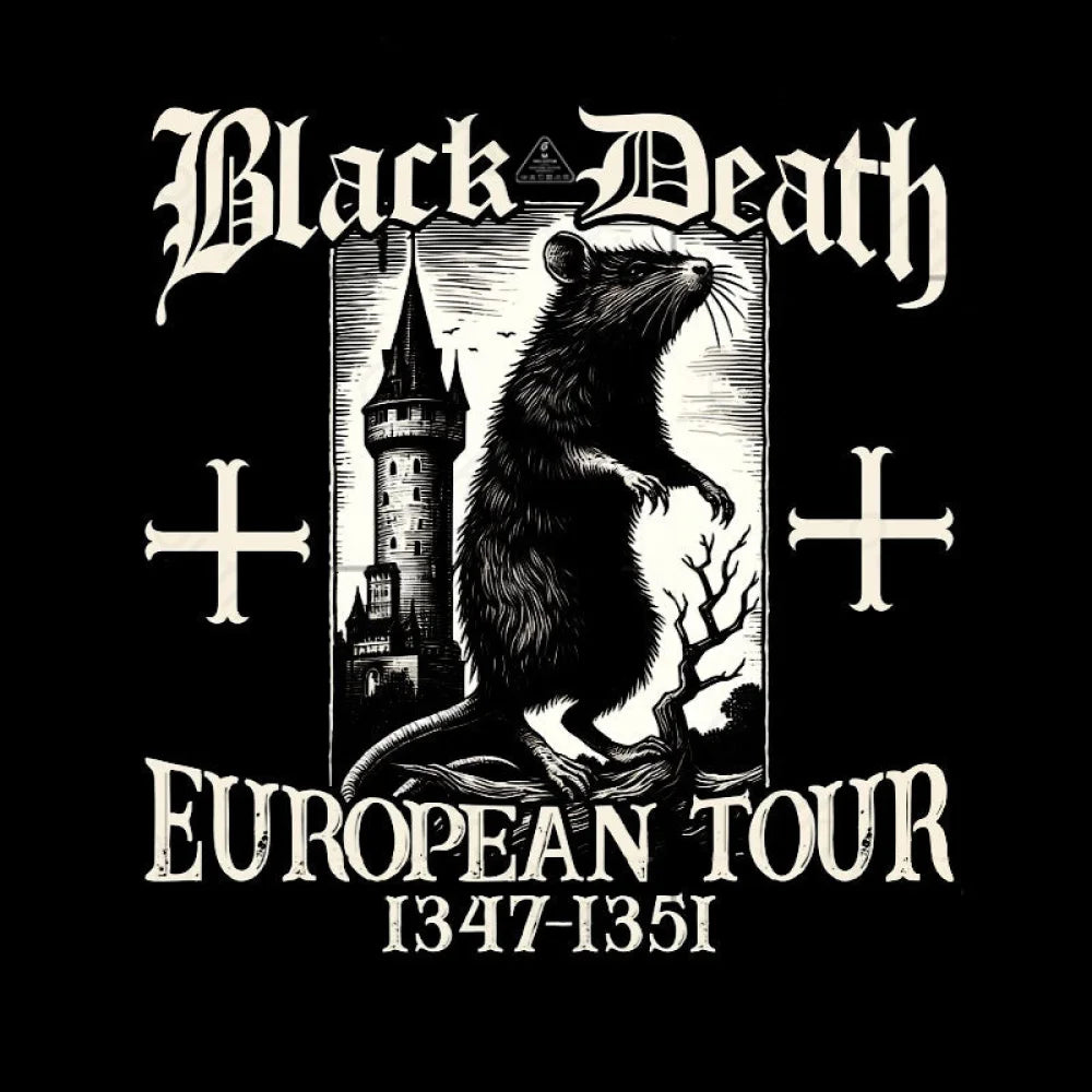 Black Death European Tour T-Shirt