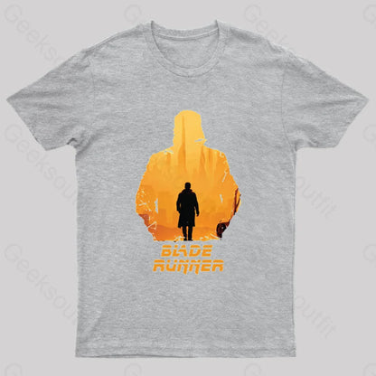 Blade Runner Nerd T-Shirt Grey / S