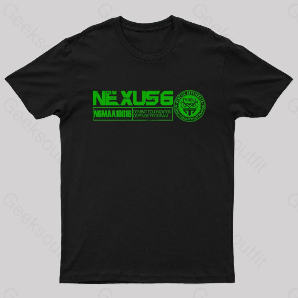 Blade Runner Nexus Geek T-Shirt Black / S