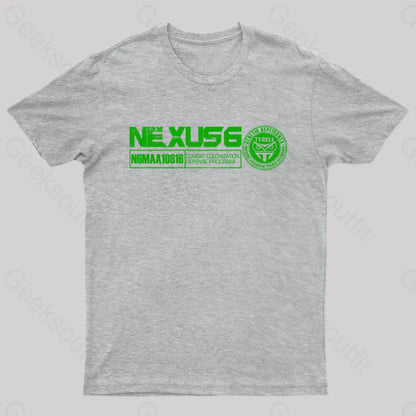 Blade Runner Nexus Geek T-Shirt Grey / S