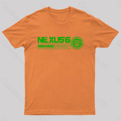 Blade Runner Nexus Geek T-Shirt Orange / S