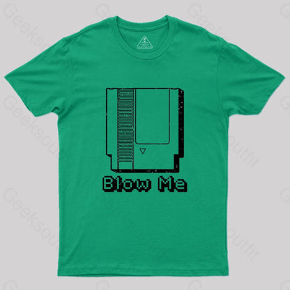 Blow Me Nes T-Shirt Green / S