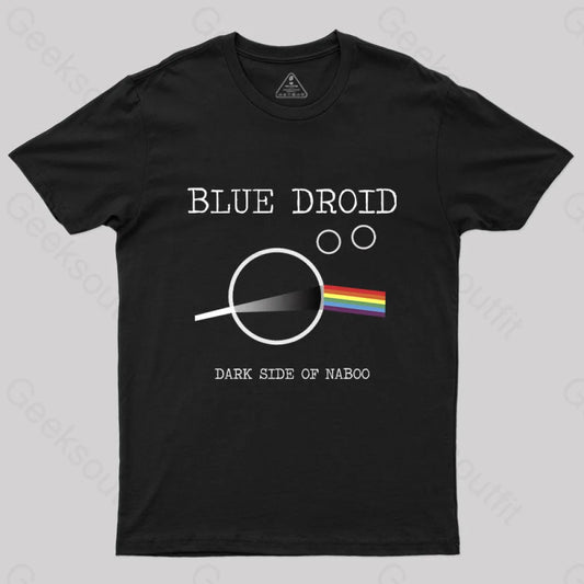 Blue Droid - Dark Side Of Naboo T-Shirt Black / S