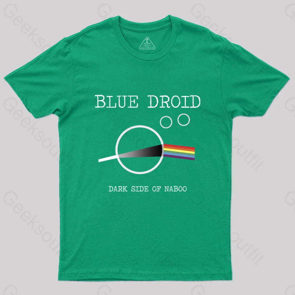 Blue Droid - Dark Side Of Naboo T-Shirt Green / S