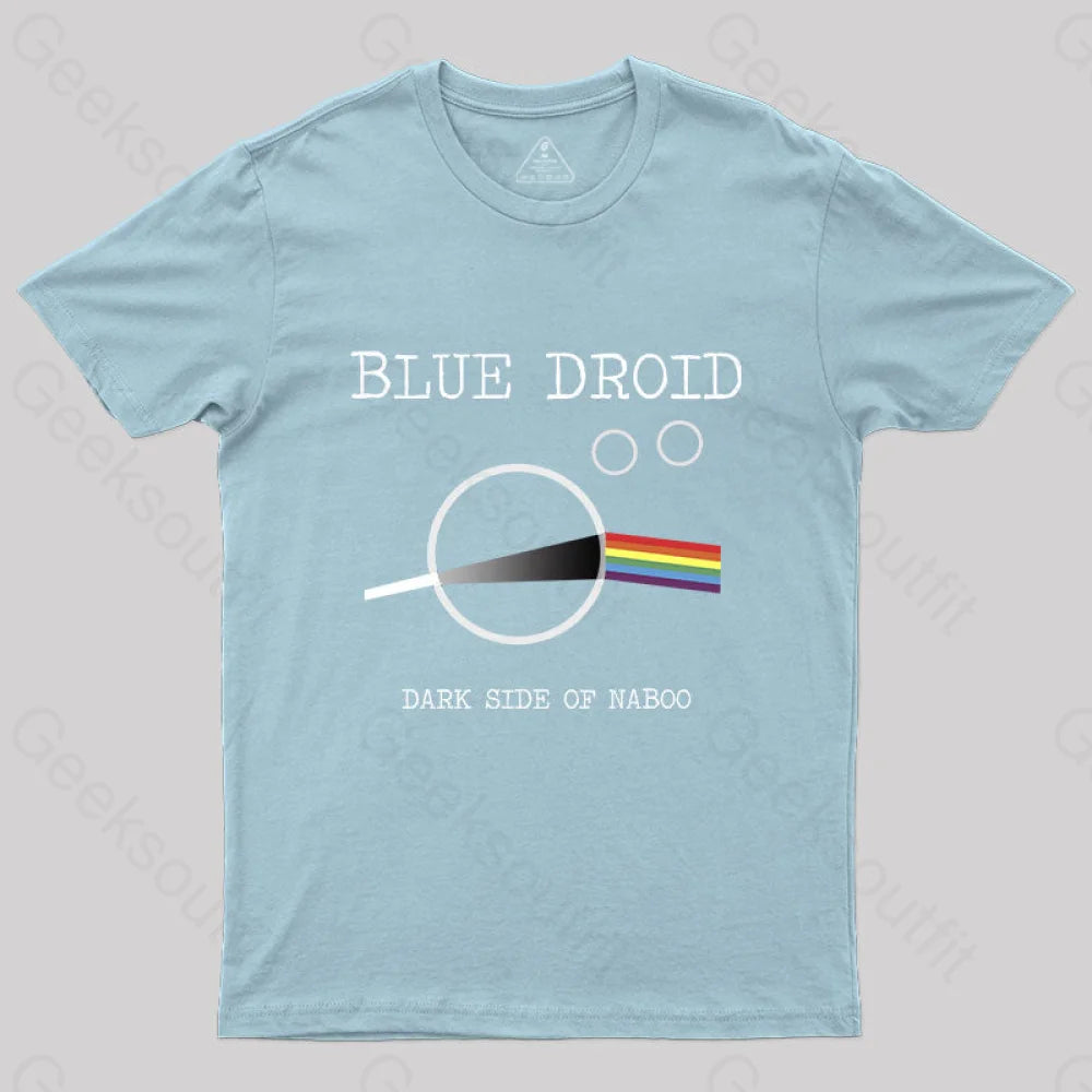 Blue Droid - Dark Side Of Naboo T-Shirt Light / S