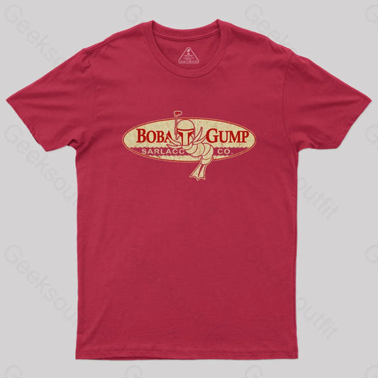 Boba Gump T-Shirt Red / S Yc