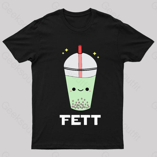 Boba Nerd T-Shirt Black / S