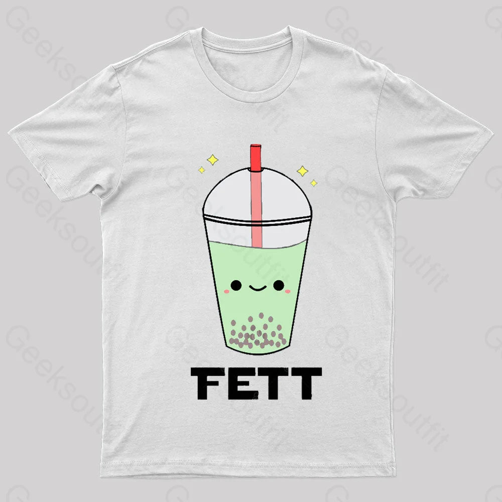 Boba Nerd T-Shirt White / S