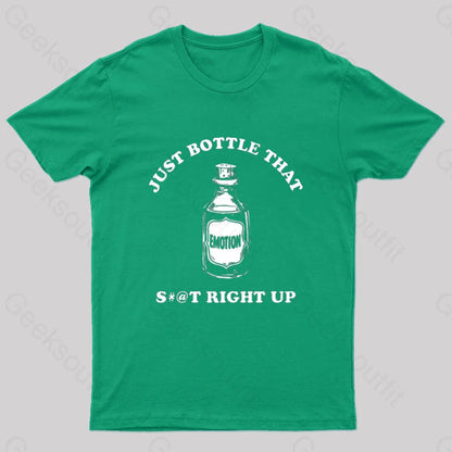 Bottle Clean Pat Geek T-Shirt Green / S