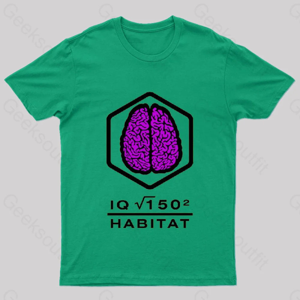 Brain#2 T-Shirt Green / S