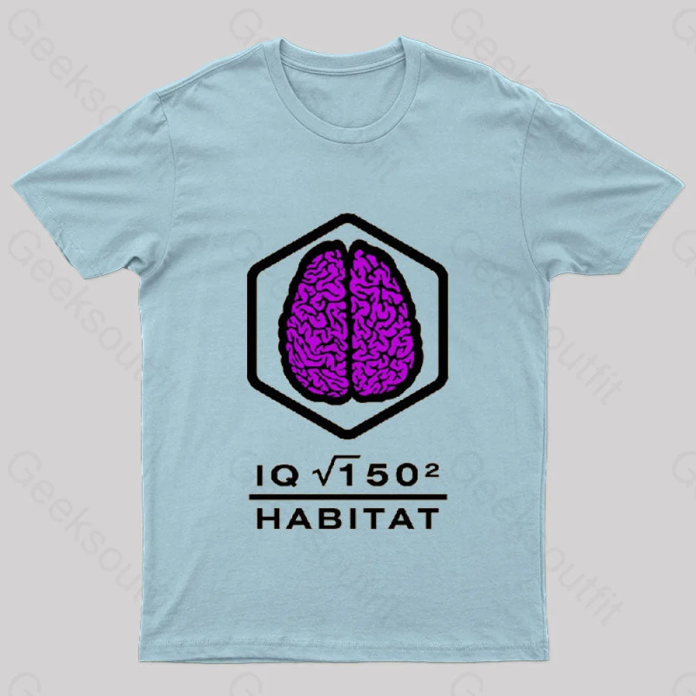 Brain#2 T-Shirt Light Blue / S