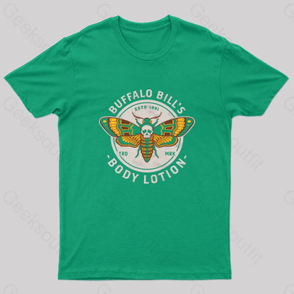 Buffalo Bill’s Body Lotion Nerd T-Shirt Green / S