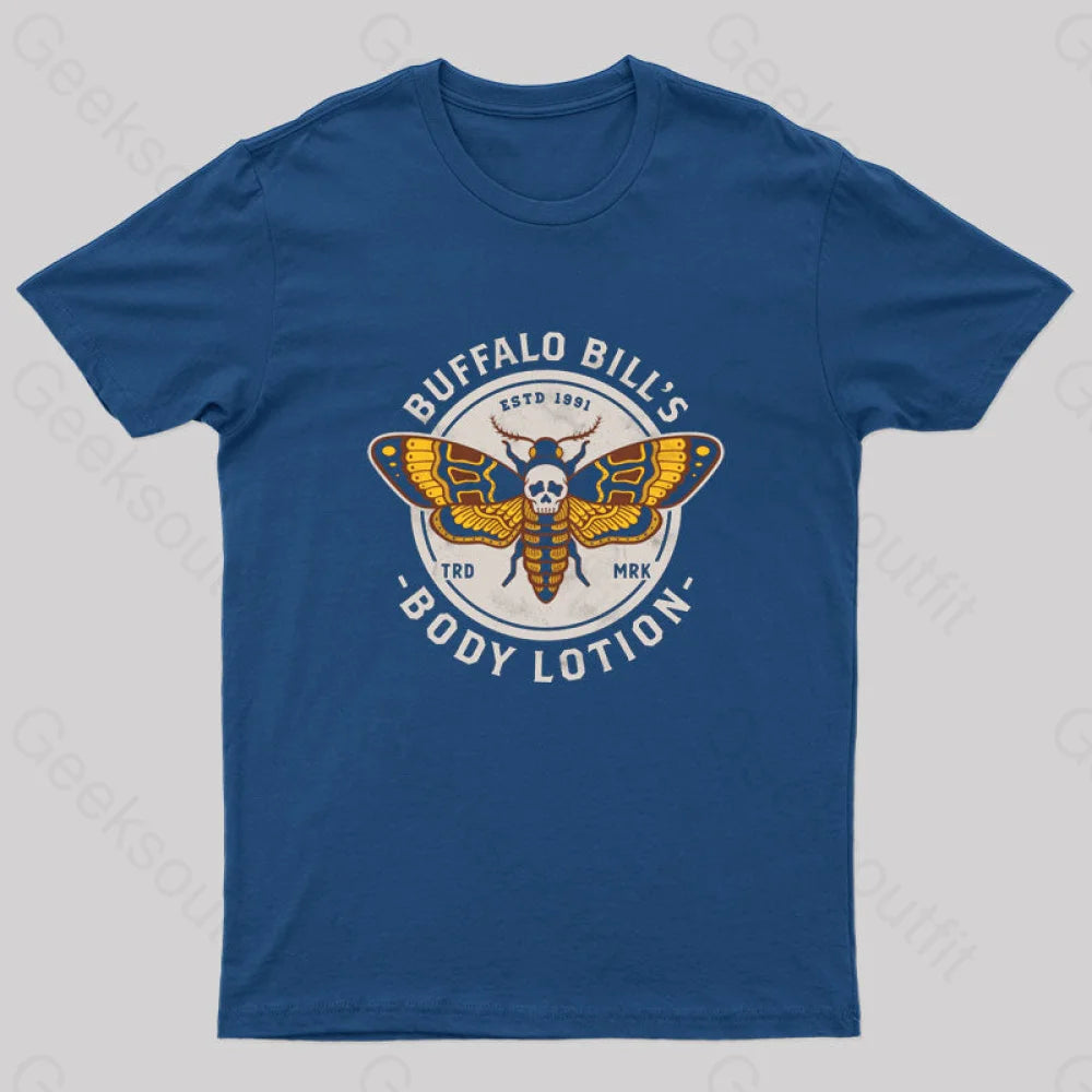 Buffalo Bill’s Body Lotion Nerd T-Shirt Navy / S