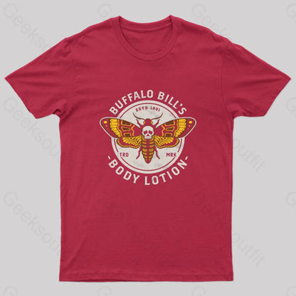 Buffalo Bill’s Body Lotion Nerd T-Shirt Red / S