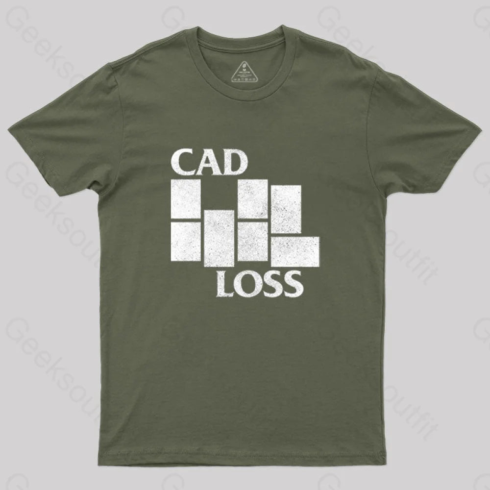 Cad Loss T-Shirt Army Green / S