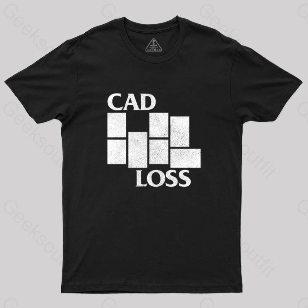 Cad Loss T-Shirt Black / S