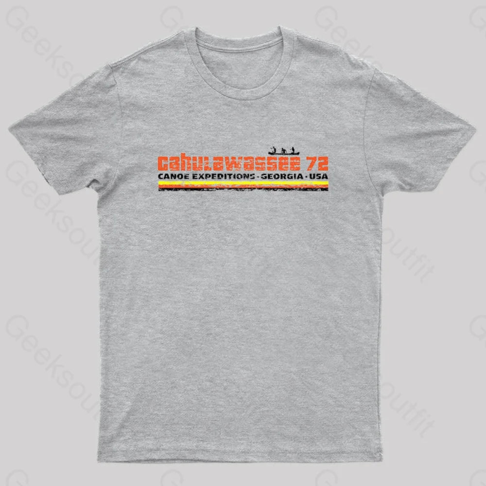 Cahulawassee Geek T-Shirt Grey / S