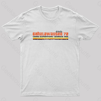 Cahulawassee Geek T-Shirt White / S