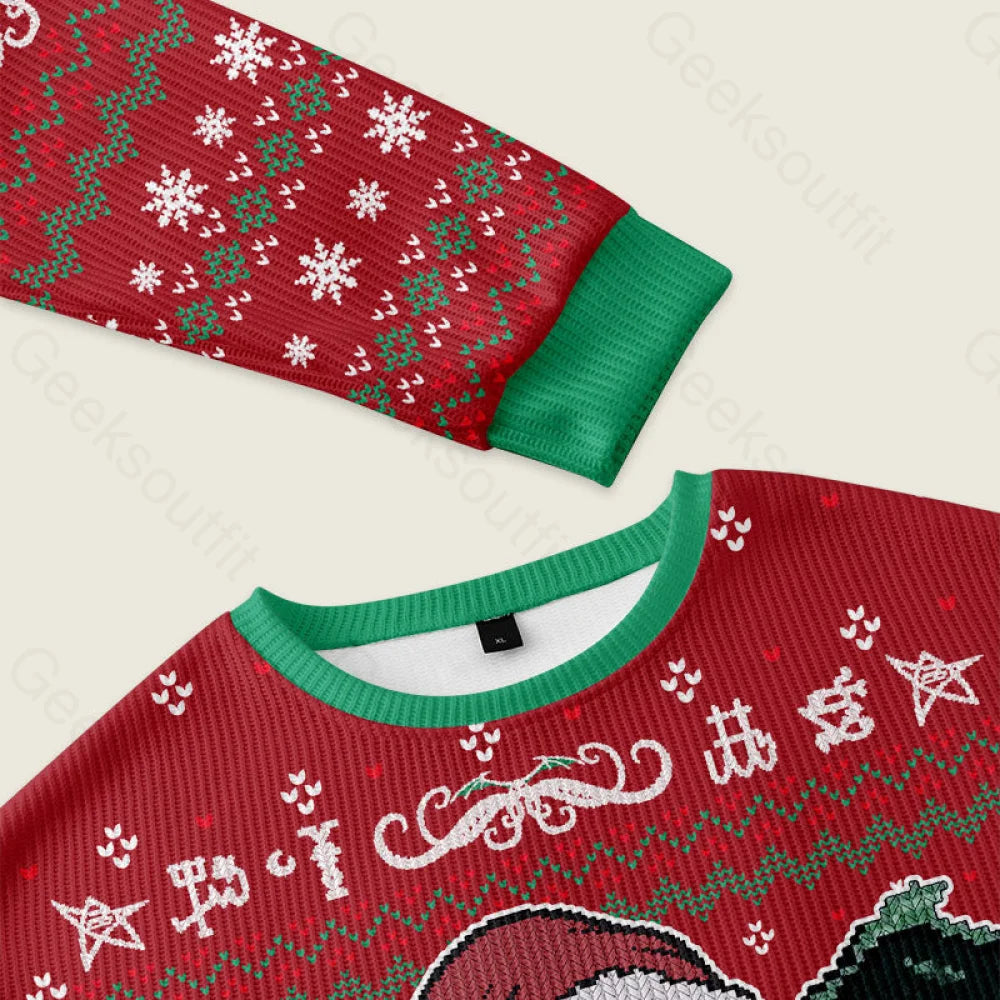 Call Of Christmas Red Ugly Sweater