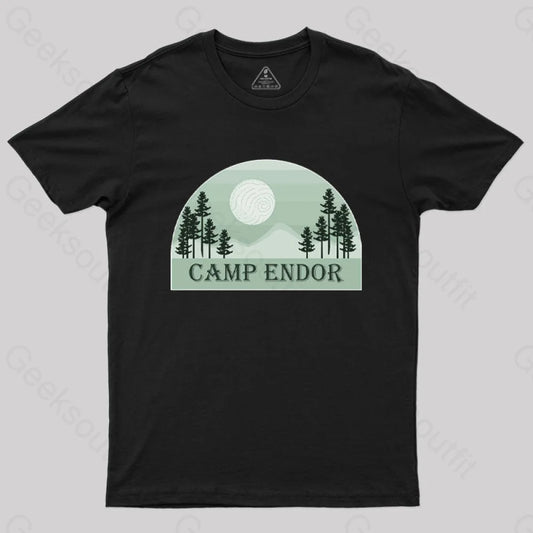 Camp Endor T-Shirt Black / S