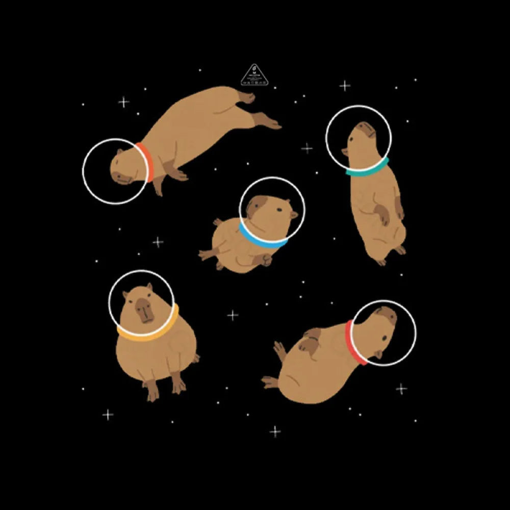 Capybara In Space T-Shirt