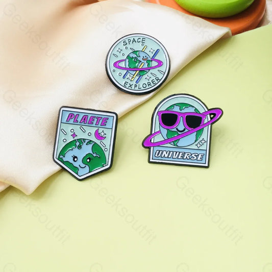 Caring For The Earth Pins