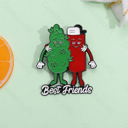 Cartoon Best Friends Pins Xz8303