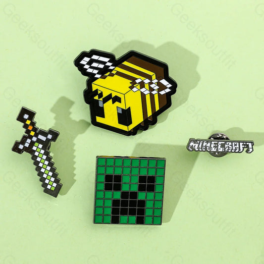 Cartoon Creative Games Pins