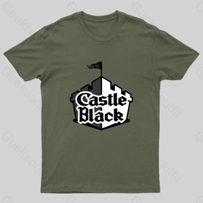 Castle Black Geek T-Shirt Army Green / S