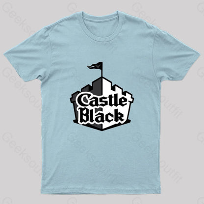 Castle Black Geek T-Shirt Light Blue / S