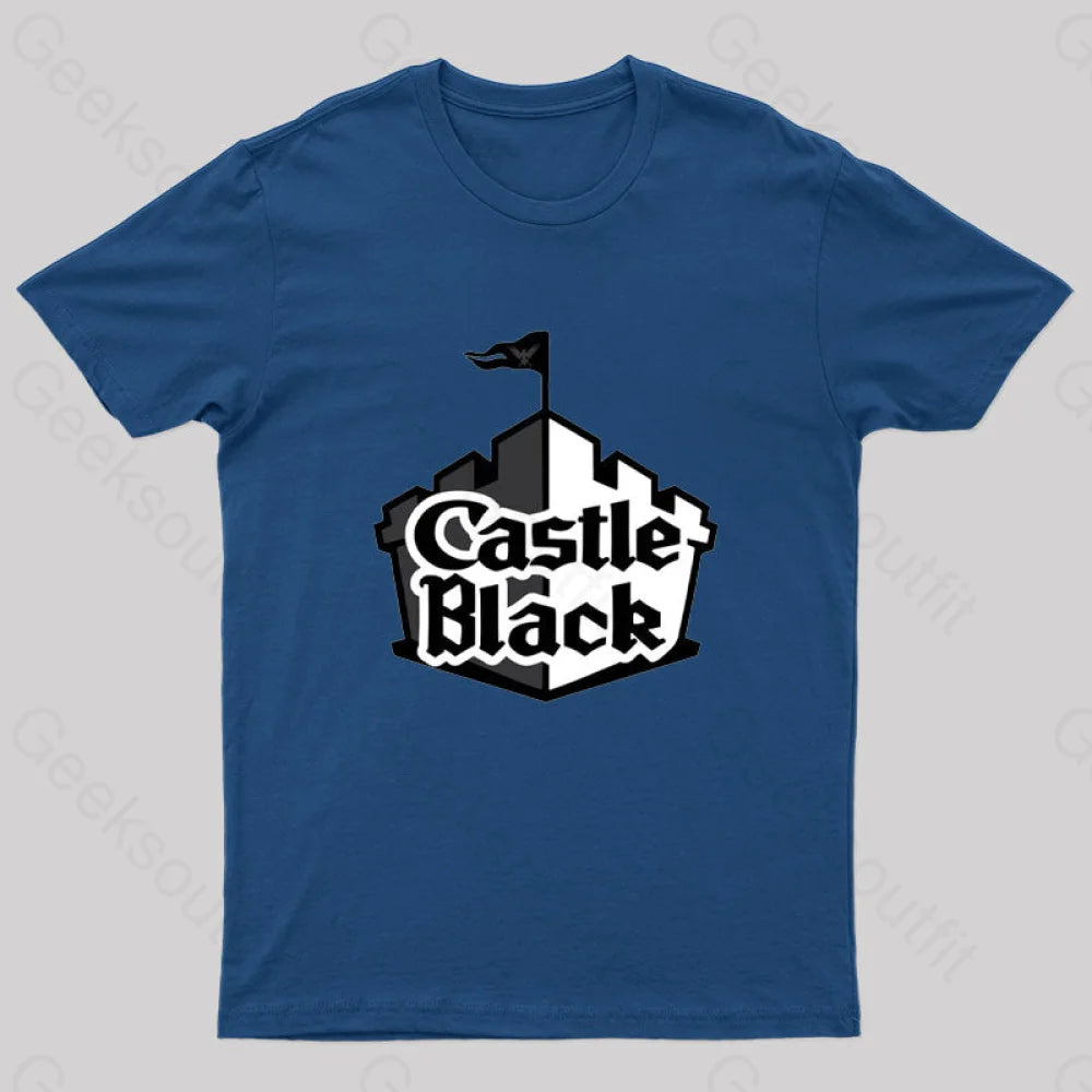 Castle Black Geek T-Shirt Navy / S