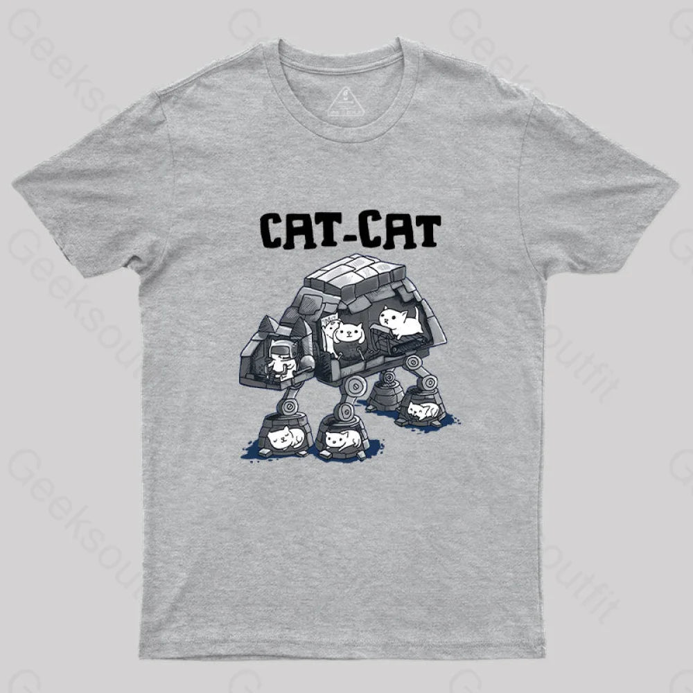 Cat-Cat T-Shirt Grey / S