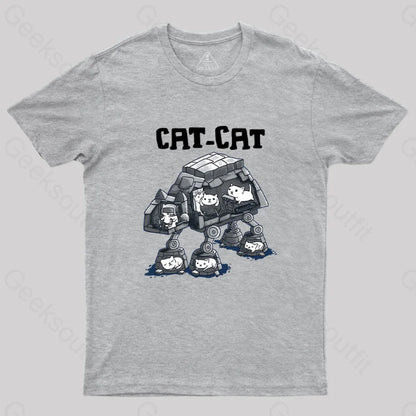 Cat-Cat T-Shirt Grey / S