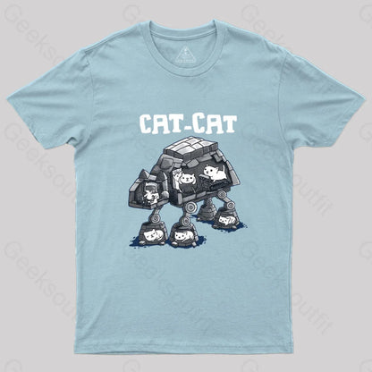 Cat-Cat T-Shirt Light Blue / S