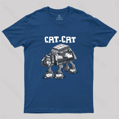 Cat-Cat T-Shirt Navy / S