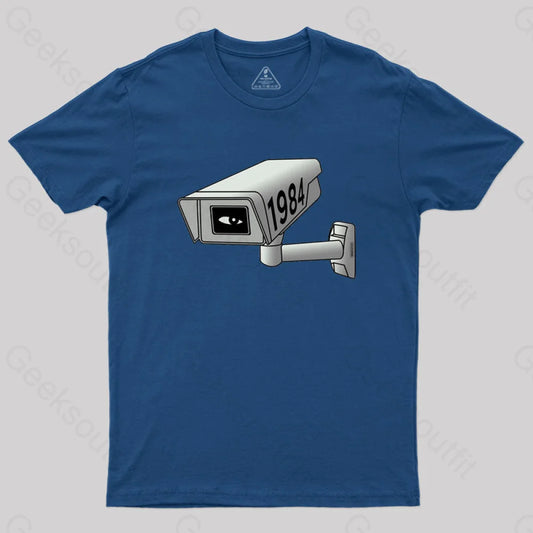 Cctv - George Orwell 1984 T-Shirt Navy / S