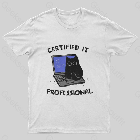 Certified IT Professional T-Shirt - Geeksoutfit