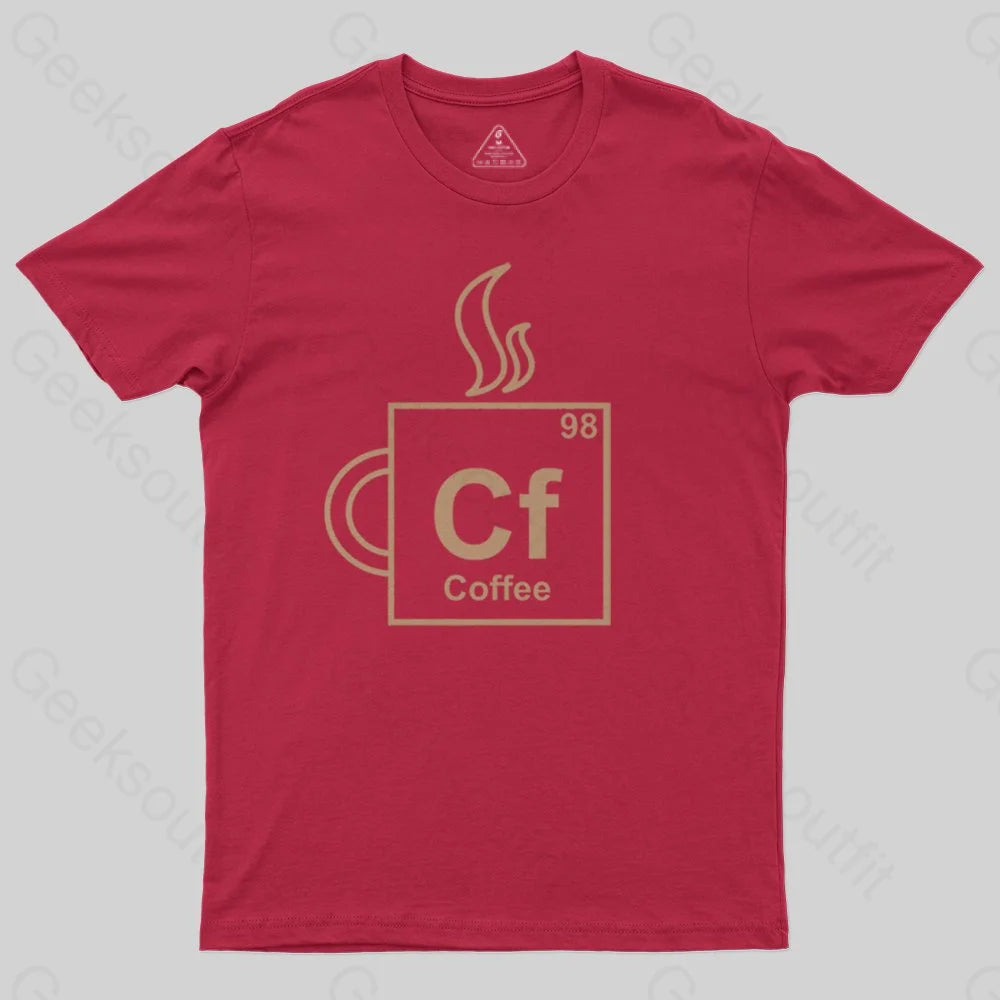 CF Coffee T-Shirt - Geeksoutfit