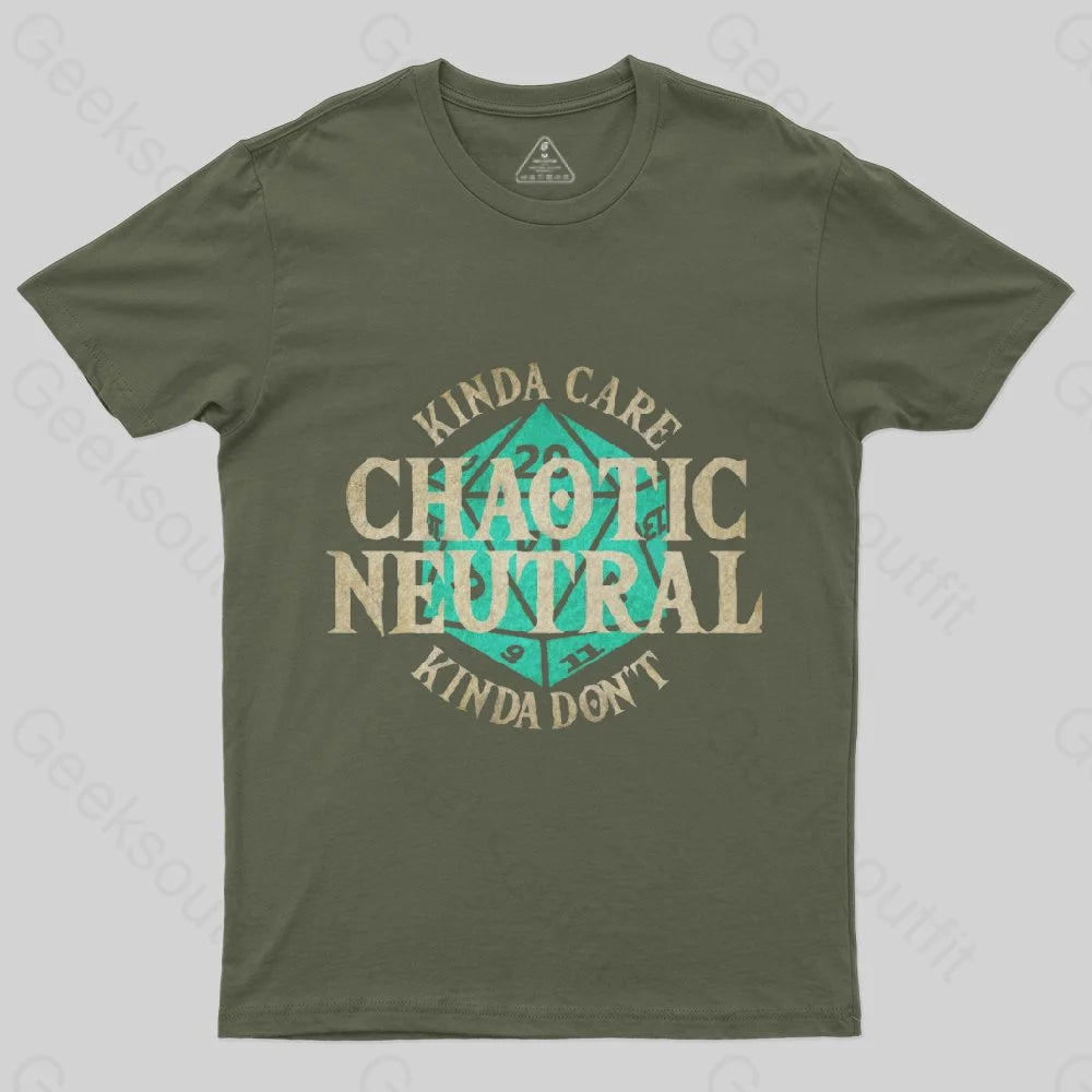 Chaotic Neutral T-Shirt - Geeksoutfit