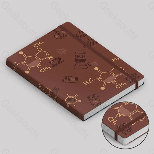 Chemical Formula Of Caffeine Notebook