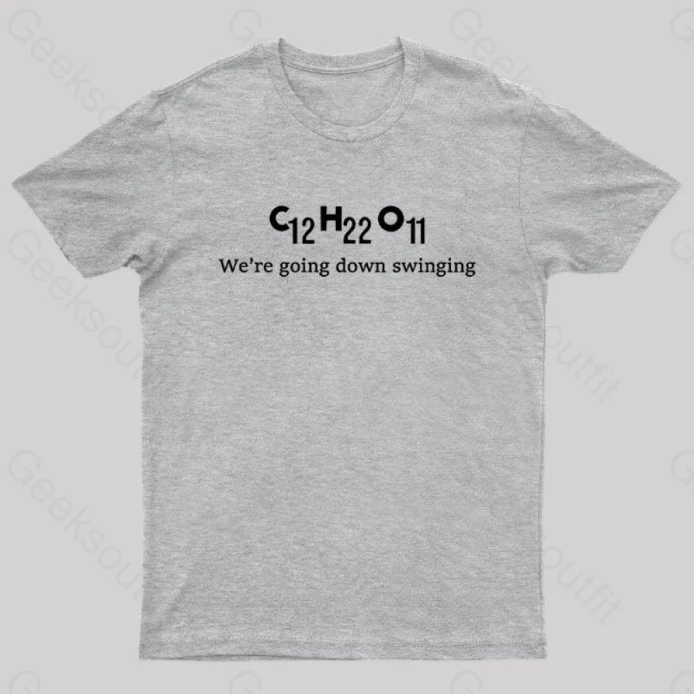 Chemistry By Fallout Boy Nerd T-Shirt Grey / S