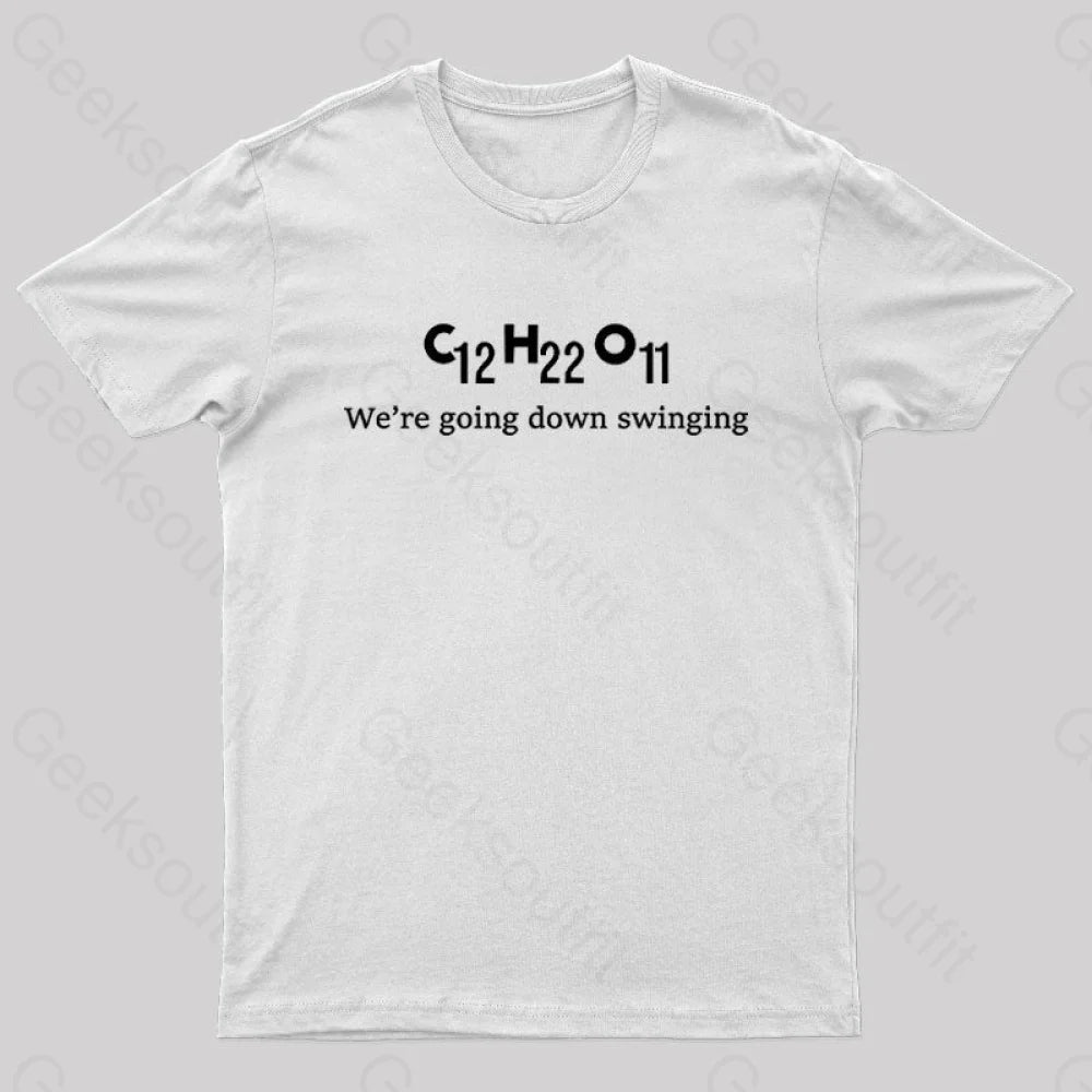 Chemistry By Fallout Boy Nerd T-Shirt White / S